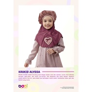 ORIGINAL ALYSSA RABBANI CHILDREN'S VEIL Tudung Budak Perempuan Tudung Sarung Budak Tudung Budak 2 Ta