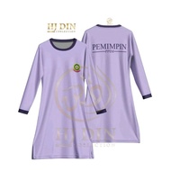 TSHIRT MUSLIMAH PEMIMPIN PUTERI ISLAM PURPLE MICROFIBER