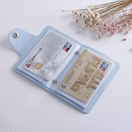 24-Slot Card Wallet - ATM KTP SIM BPJS KIS NPWP Divider Slot - PU Leather