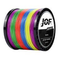 JOF เอ็นตกปลาถัก16X 300เมตร1000เมตรปลาคาร์พลวดบินเส้นใยหลายเส้น100% PE น้ำเค็ม30 40 60 80 95 120 150