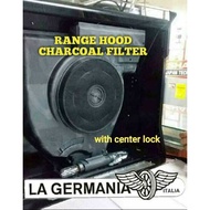La Germania rangehood charcoal filter w/ center lock