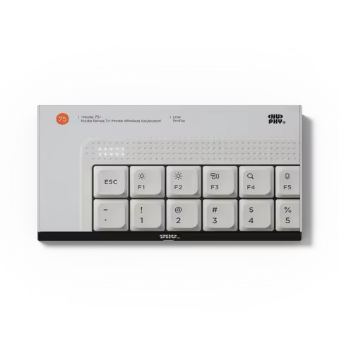 NuPhy Node100 Mechanical Keyboard Bluetooth wireless keyboard touch keyboard Low-profile/High-profil