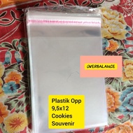 Opp Plastic 9.5x12 Cookies - Opp Plastic 9.5 x 12 Thick - Opp Plastic 9.5 x 12 Seal