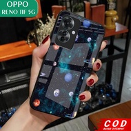 OPPO RENO 11F - Softcase Glass Kaca - Casing Hp OPPO RENO 11F - Case OPPO RENO 11F