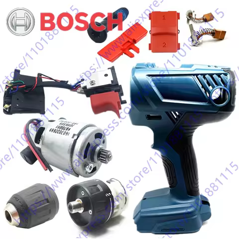 Bosch 18V Electric Screwdriver GSR180-LI Motor Gearbox Chuck Switch Carbon Brush Housing Gear Lever 