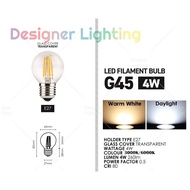 [1pc 4w G45 E27/E14] Led Bulb Clear Globe Led Bulb Daylight Bulb or Warmwhite Bulb Lampu Mentol LED(