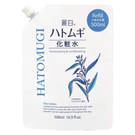 熊野油脂 麗白 薏仁化妝水 補充包 500ml