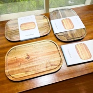 Smeg Acacia wood Wooden chopping board Cutting Board healthy housewarming gift present