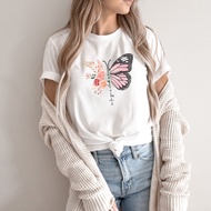 NEWinAll2025女装L新款  Magic   of    The外贸 reUsShirtbutterflyis UVXN