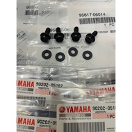 YAMAHA ORIGINAL JAPAN RXZ SKRU SCREW PELAMPUNG MINYAK RXZ  CATAL WASHER GASKET 95817-06014 / 90202-0