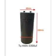Tụ 2200UF 400VDC Hoặc 450VDC Tháo Máy