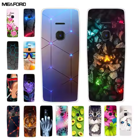 Soft Silicone Case For Nokia 8210 4G Cover Fashion Luxury Clear Back Cover for Nokia 8210 4G Phone C