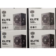 Psu/power SUPPLY COOLER MASTER ELITE 500 V4 80+ GAMING NEW