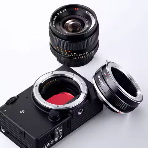 K&F CONCEPT C/Y-L C/Y CY Lens to L Mount Adapter Ring for Contax Yasika C/Y CY lens to Sigma Leica P
