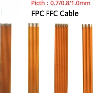 1Pcs/lot FPC FFC Cable PCB Wire Connector 0.7mm Pitch 3 4 5 6 7 8 9 10 12 16 18 20 22 24 30 36 40 Pi
