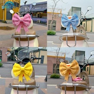 OPENMALL 1Pc Car Motorcycle Body Helmet Decoration Electric Bike Rear Mirror Ornament PE Bow For Mot