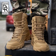 D-R (In Stock) Sport Army Mens 511 Tactical Boots Outdoor Hiking High Top Combat Swat Boot Kasut Tac