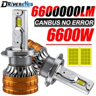6600W H4 H7 H11 LED CANbus Error Free K5C K6C Plus H1 H8 9005 9006 HB3 HB4 Led Headlight Turbo Auto 