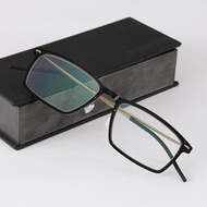 男女眼鏡架無螺絲眼鏡架6544黃宗澤同款純鈦眼鏡框架