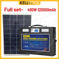Portable Power Station Solar Power400W Solar Panel 50A Control Panel Solar Generator  70AOutput Camp