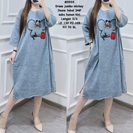 5935 Mickey jumbo Dress