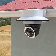 Koroao Gutter Mount Bracket +Rain Shade Cover Compatible with eufy Security SoloCam E30/eufy Securit