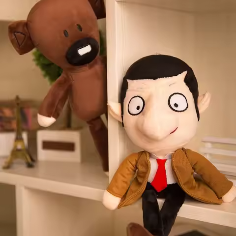 30/40cm Movie Mr Bean Teddy Bear Cute Plush Stuffed Toys Bear Plush Toys For Children Birthday Prese