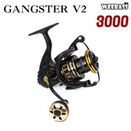 รอกสปินนิ่ง WEEBASS รุ่น GANGSTER V2 รอกตกปลา รอกสปิน spin