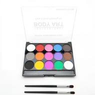 Halloween Professional Face Body Oil Paints Non Toxic 15 Colors Body Art Painting Pigment Halloween