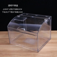 [Transparent Display Box]Acrylic Supermarket Bulk Snack Display Box High Transparent Display Box with Lid Candy Dried Fruit Box Flip