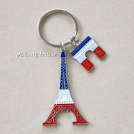 GANTUNGAN Paris Eiffel Eiffel Eiffel Souvenir Keychain