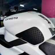 For CFMOTO 675SR 450SR Fuel Tank Sticker for Motorcycle Tank Pad 3D Fish Bone Mat Oil Gas Tank Motor
