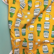 2 Colors Taiwan Beer/Taiwan Original Cloth Flower/Oxford Cotton