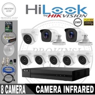 Bezel-less Package 2MP 8 CHANNEL8 Camera FULL HD1080P BY HIKVISION 1TB