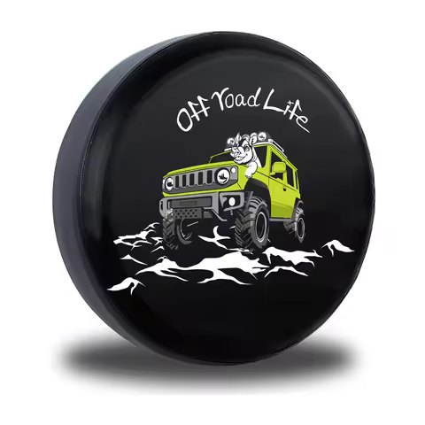 New Design 28 Inches Spare Tire Cover for Suzuki Jimny JB64 JB74 JB64W JB74W Back Wheel Cover Storag