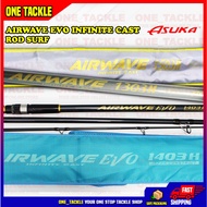 Asuka airwave infinite cast surf rod asuka surf rod