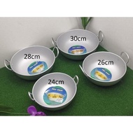 24CM/26CM/28CM/30CM ALUMINIUM KUALI DONUT/KUALI INDIA/FRY PAN 3A