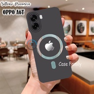 [49]Silicone Oppo A6T 2026 - A6 - A6x - A6T Pro Apple logo Motif Premium Case