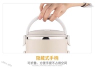 uMmi aRa Malaysia ReadyStock Two Layers Japanese Stainless Steel Portable Insulated Student Picnic L