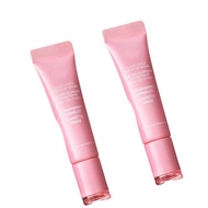 2Pcs Moisturizing Lip Glosses Watery Shine Hydrations Texture Portable Design Multiple Shade