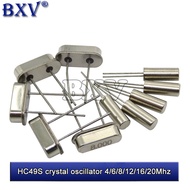 10PCS/LOT 4Mhz 6Mhz 8Mhz 12Mhz 16Mhz 20Mhz 24Mhz 32.768K 32.768K Quartz Crystal Resonator Passive Os