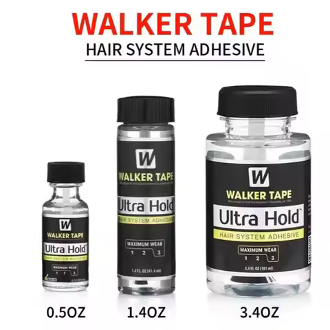 Walker Tape Ultra Hold Hair System Adhesive & 4oz 118ml C22 Solvent Wig Glue Remover for lace wigs t