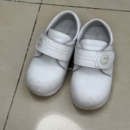 [男童 29碼 no no house 白色返學鞋] 白皮鞋 白鞋 白色鞋 nono house 魔術貼 white uniform shoes size 29 兒童鞋 另有白波鞋 運動鞋 dr ko