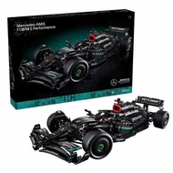 🎊ส่งภายใน24ชม🎊LEGO Brick Block รุ่น 1:1รถแข่ง Mercedes F1 ใหม่ (1642ชิ้น) ของขวัญของเล่นเพื่อการศึกษ
