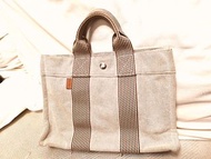 中古 Hermes Canvas Fourre Tout Pm tote bag 手提袋