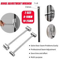 Hinge Adjuster Multi-Specification Hinge Adjustment Tool|Hinge Gap Adjusting Wrench Kit|Hand Tools F