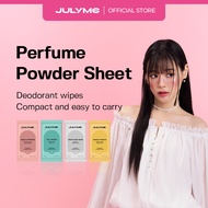 Julyme Perfume Powder Sheet (20 sheets, Deodorant, Body Wipes)