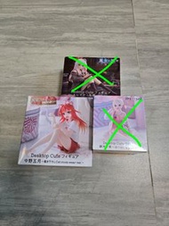 日版 模型 公仔 figure# 魔女之旅 伊蕾娜 / 五等分的花嫁 中野五月 貓耳家居服 / 錦木千束 Desktop cute figure