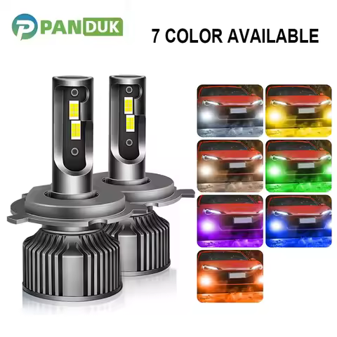 PANDUK Car LED Headlight H11 Car CSP Lamp Core H4 H13 9007 Fog Light 9006 881 H7 6000K 4300K 3000K L