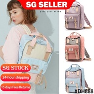 Doughnut[SG stock Fast Shipping]HK Doughnut Macaroon Classic 16L Backpack Classic School Bag Travel 